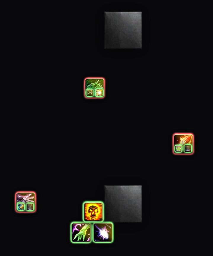 站位示意图